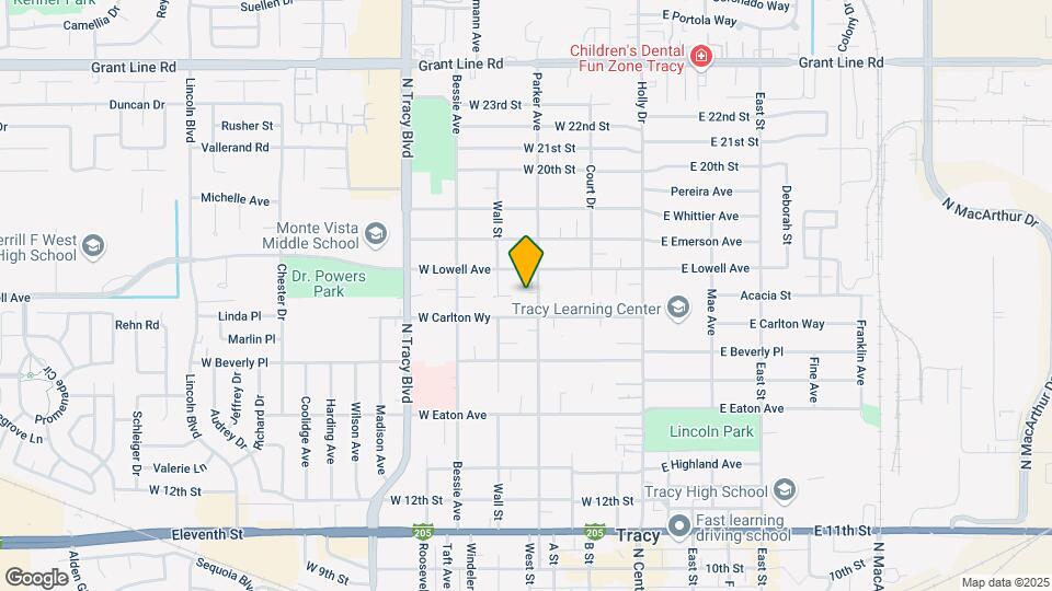 1635 Parker Ave Mapa y Detalles de la Ubicación