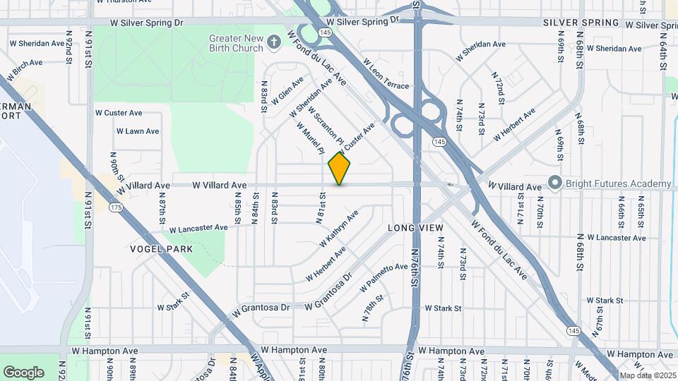 8001-8003-8003 W Villard Ave Map and Location Details