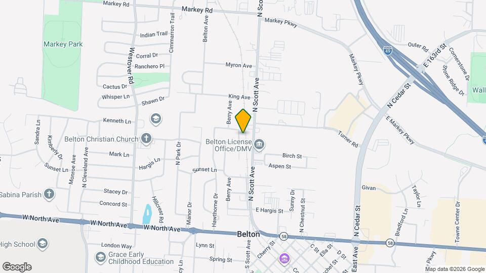403 Hawthorne Ct Map and Location Details