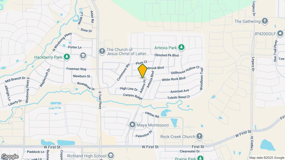 16033 Alvarado Dr Map and Location Details