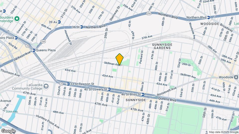 41-09 41st St-Unit -2G Map and Location Details