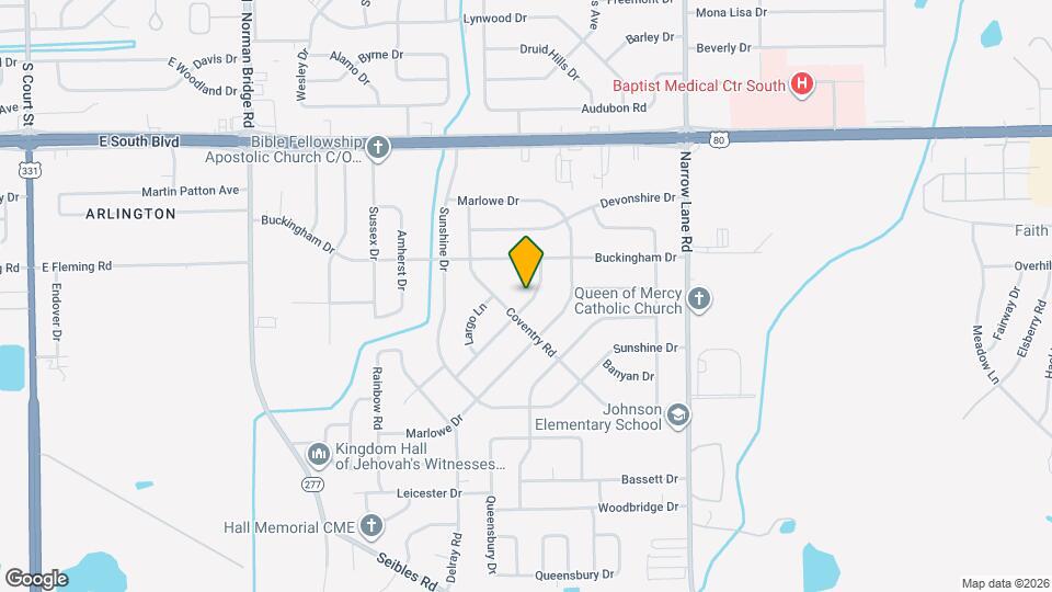 1428 Flamingo Ln Map and Location Details