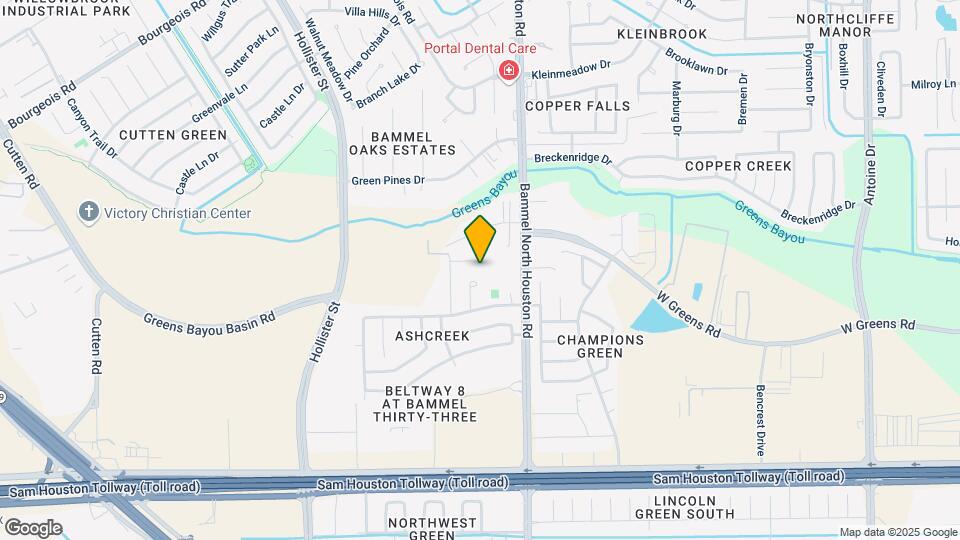 5407 Cross Valley Dr Map and Location Details
