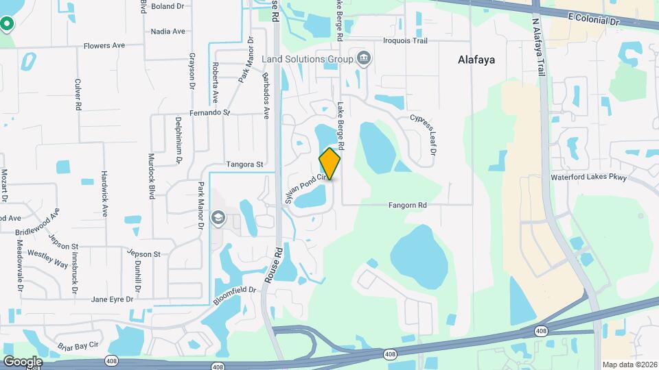 11128 Sylvan Pond Cir Map and Location Details