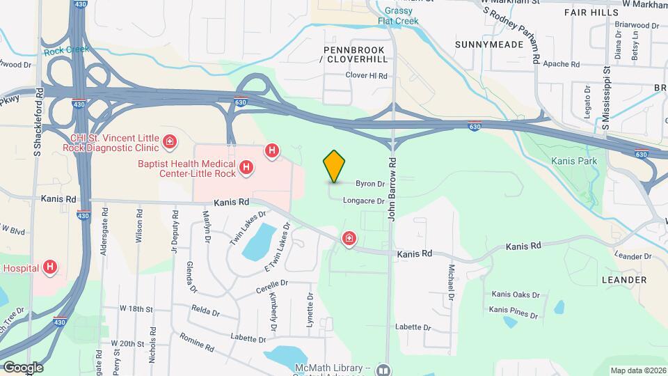 9115 Byron Dr Mapa y Detalles de la Ubicación