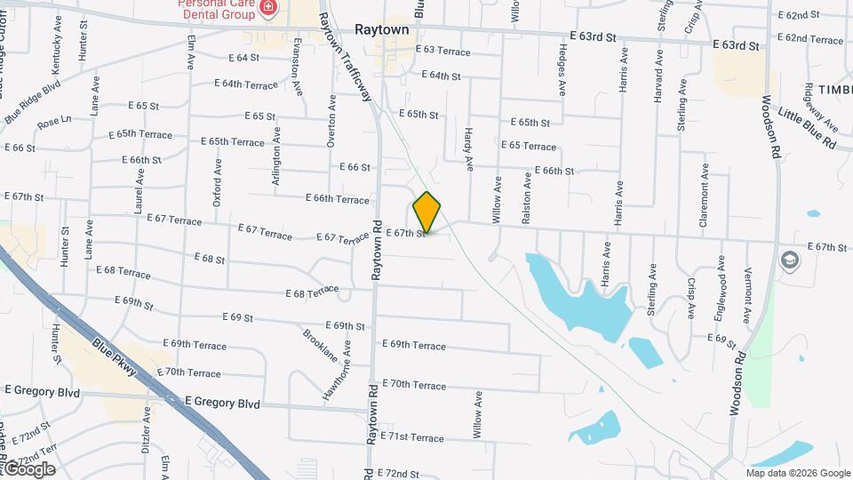 10117 E 67th St Map and Location Details