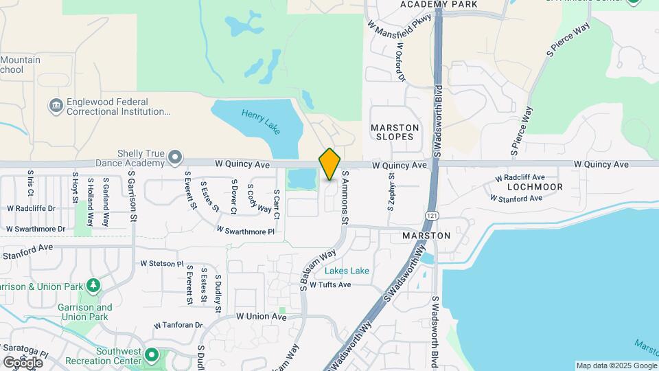 8100 W Quincy Ave Map and Location Details