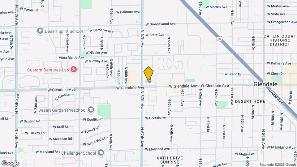 7132-37 43 N 66th Dr Mapa y Detalles de la Ubicación