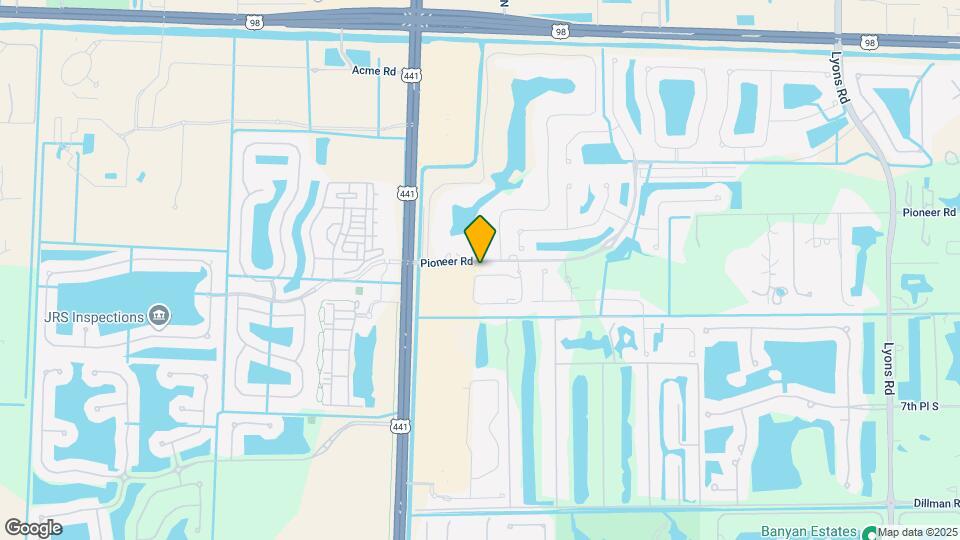 1140 Pioneer Way Mapa y Detalles de la Ubicación