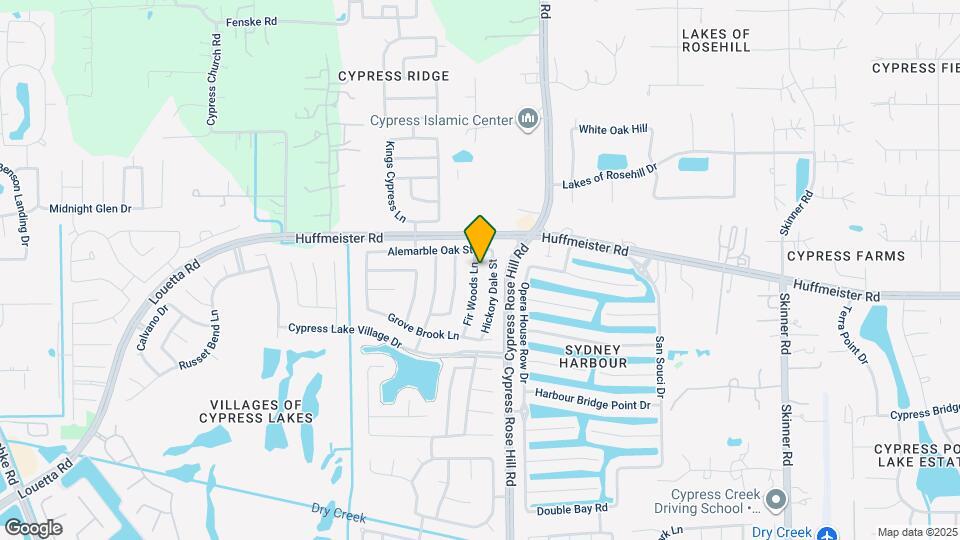 15510 Fir Woods Ln Map and Location Details