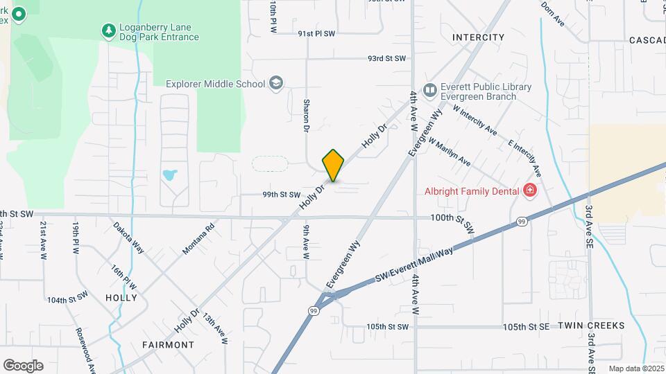 9815 Holly Dr, Unit A112 Map and Location Details