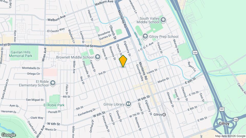 7671 Church St Map and Location Details