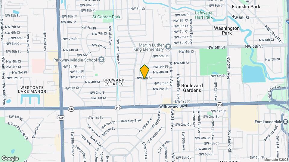 320 NW 33rd Ave Map and Location Details