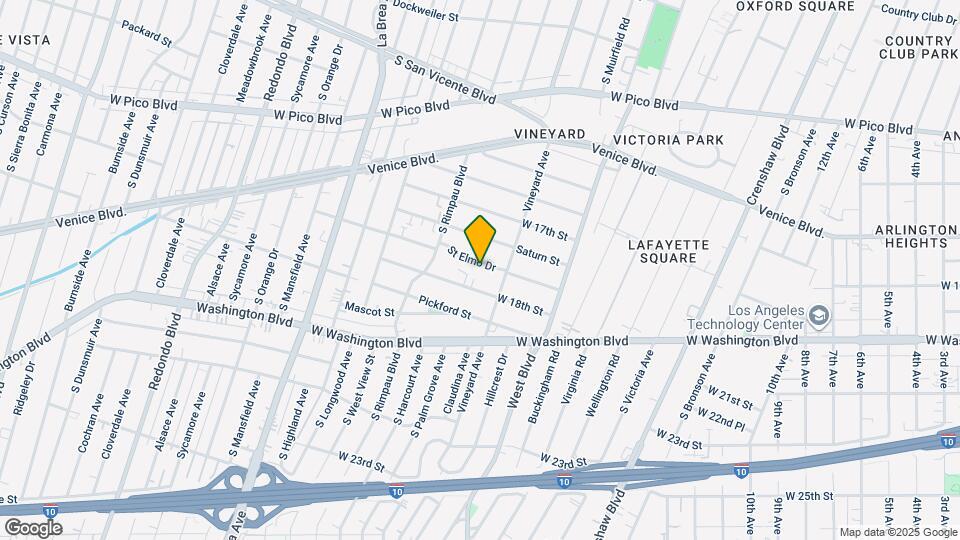 4632 St Elmo Dr Map and Location Details