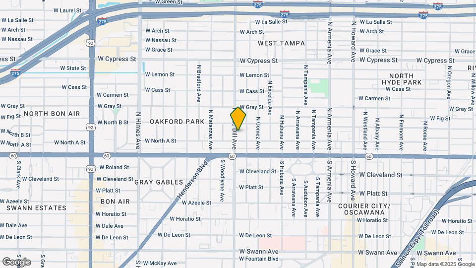 205 N Mac Dill Ave Map and Location Details