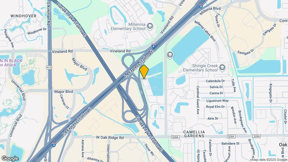 5024 Millenia Palms Dr Map and Location Details