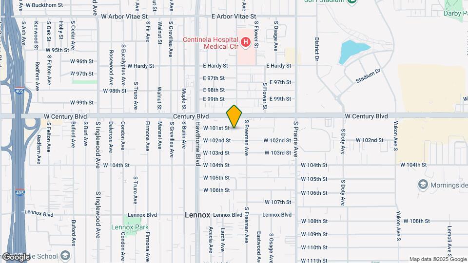 4230-4232 W 101st St Mapa y Detalles de la Ubicación