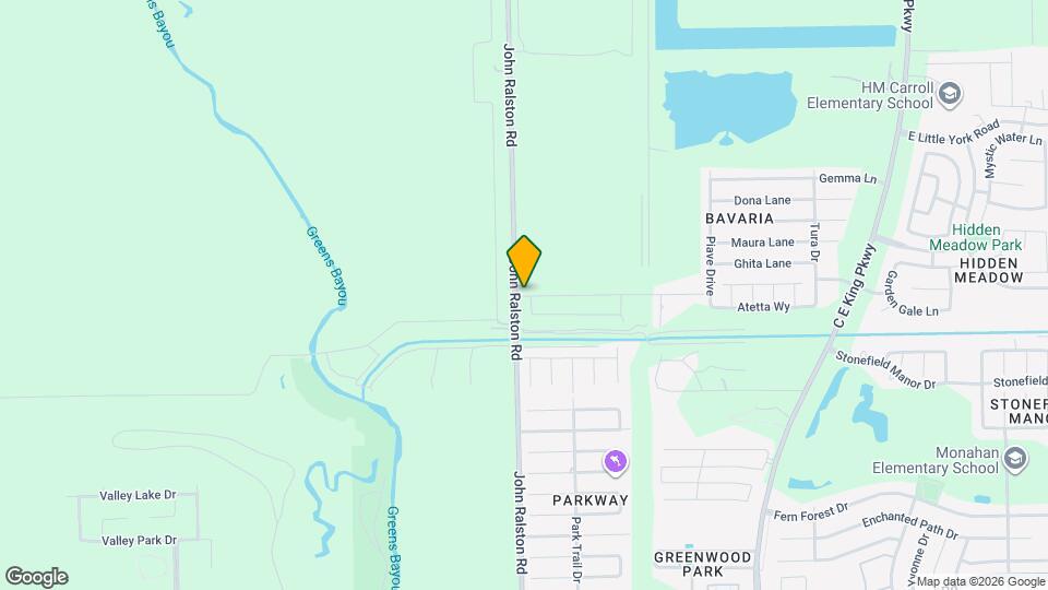 11907 Pia Drive Map and Location Details