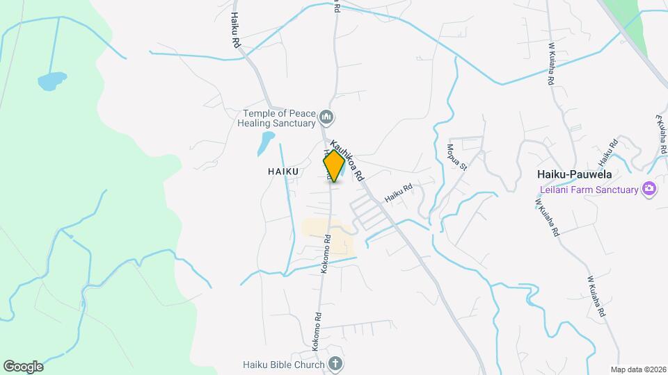 705 Haiku Rd Map and Location Details