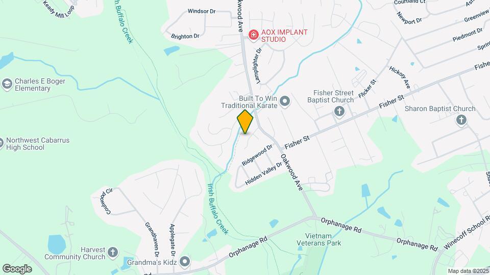 1536 Forest Glen Ln Mapa y Detalles de la Ubicación