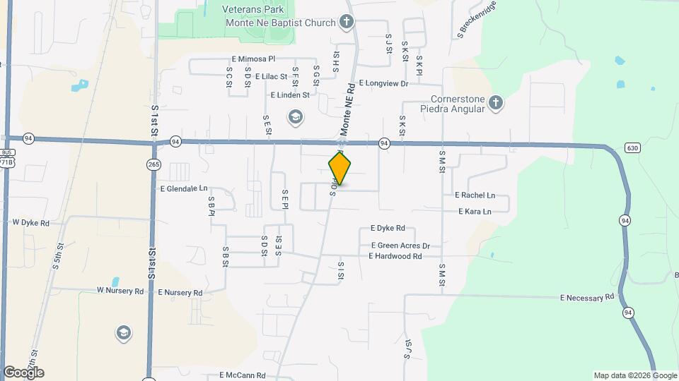 818-818 E Rachel Ln Map and Location Details