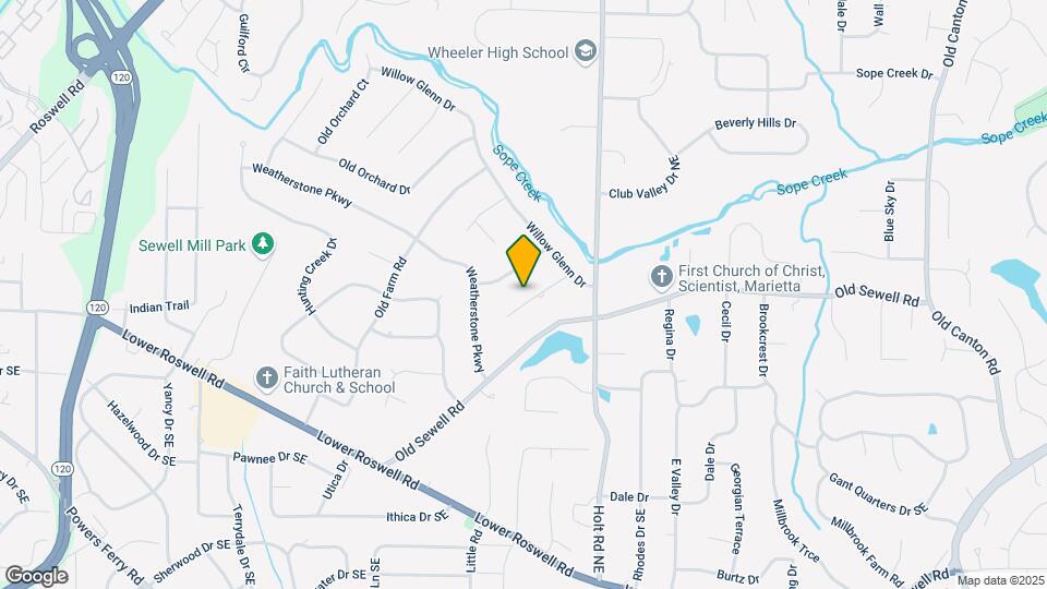 2450 Weatherford Ct Map and Location Details