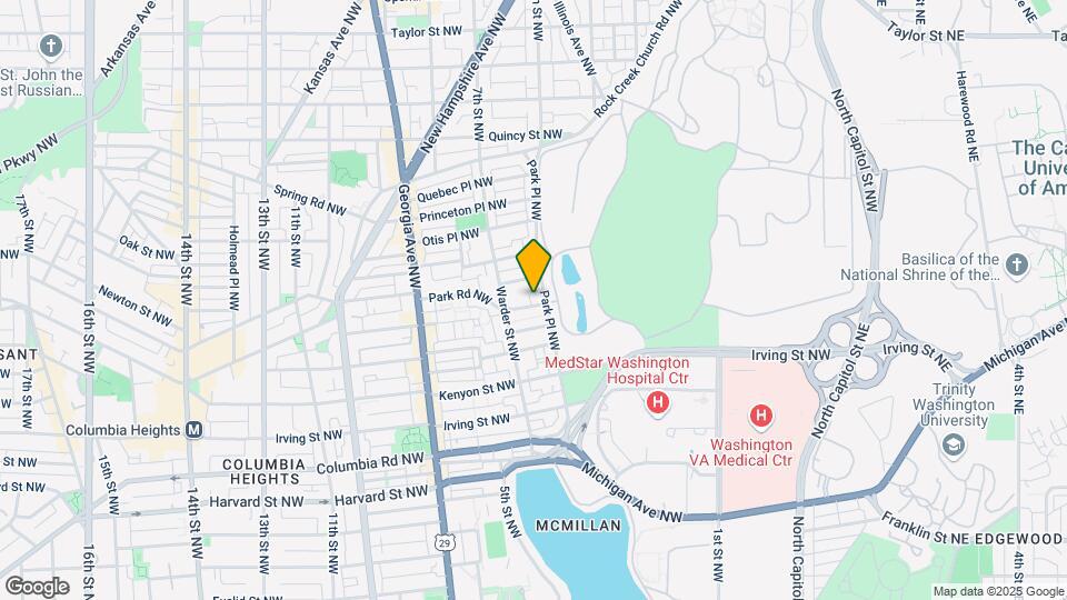 439 Park Rd NW Map and Location Details