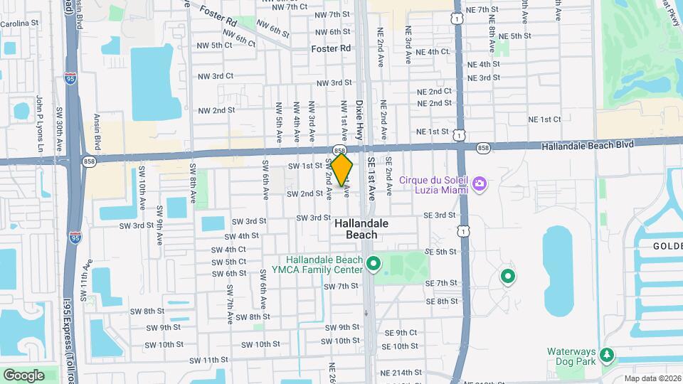 124 SW 2nd St Map and Location Details
