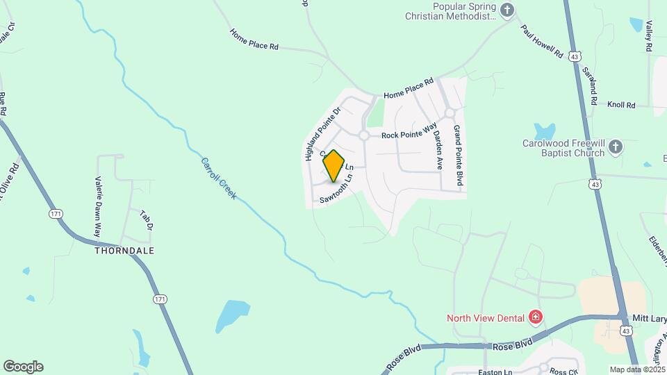 13824 Sawtooth Ln Map and Location Details