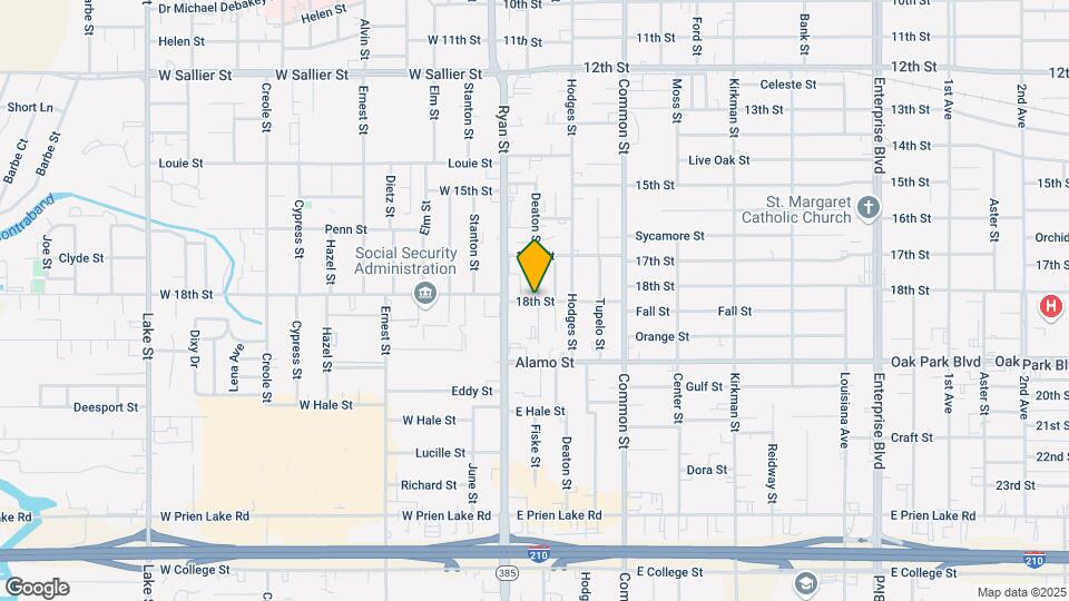 397 18th St Map and Location Details