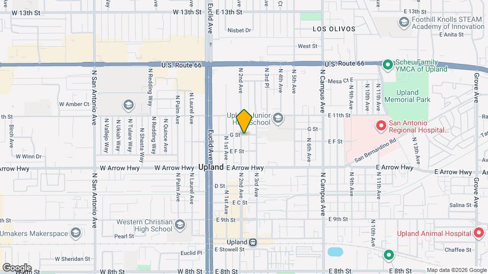 690 N 2nd Ave Mapa y Detalles de la Ubicación