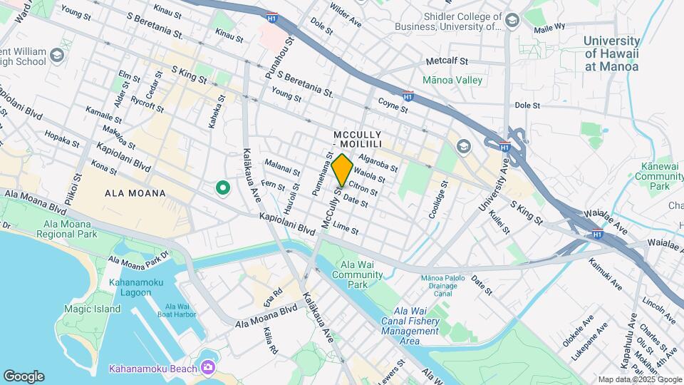 803 Mccully St Mapa y Detalles de la Ubicación