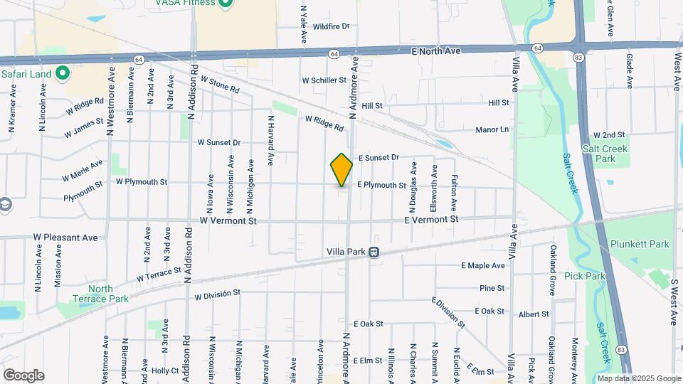 502-508 N Ardmore Ave Map and Location Details