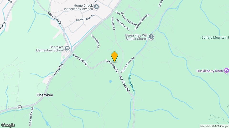 1927 Lone Oak Rd Mapa y Detalles de la Ubicación