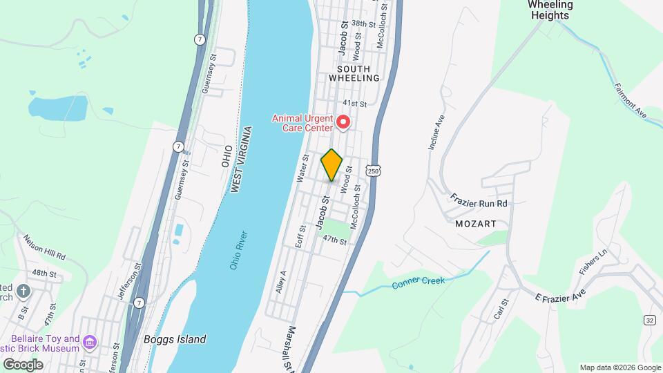 4400 Jacob St, Unit First Floor Map and Location Details