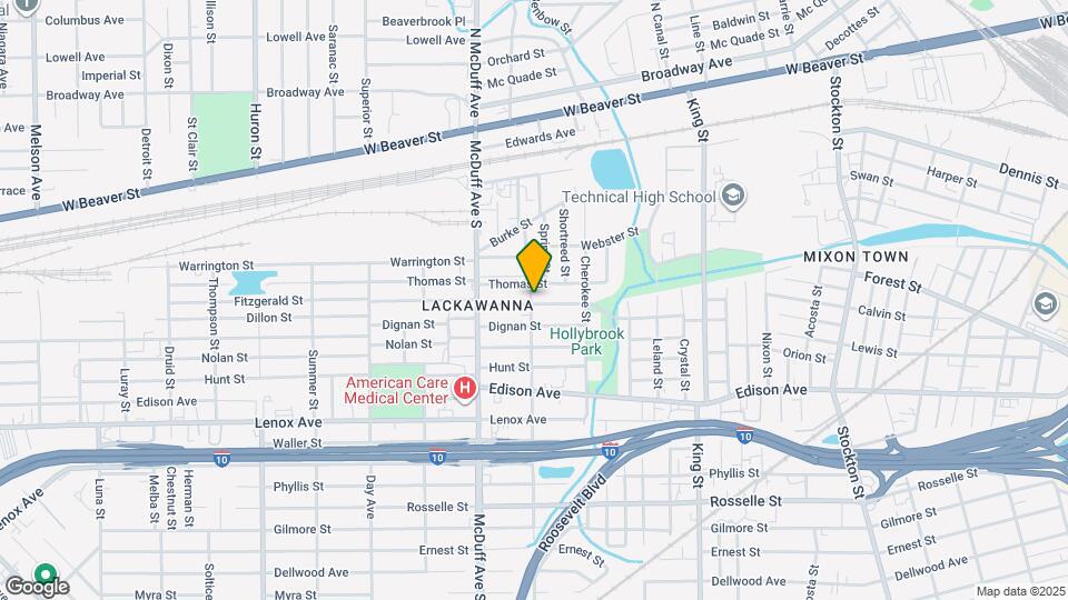 2939 Fitzgerald St Map and Location Details