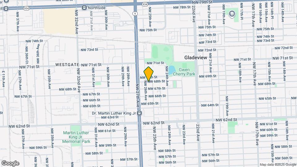 2550 NW 68th St Map and Location Details