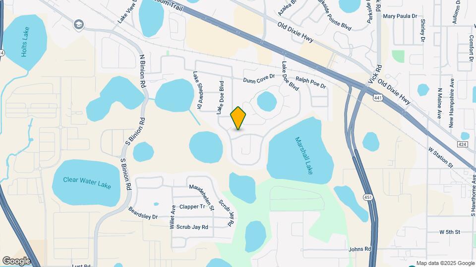 1745 W Marshall Lake Dr Map and Location Details