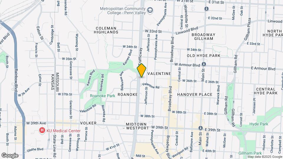 3629 Summit St Mapa y Detalles de la Ubicación