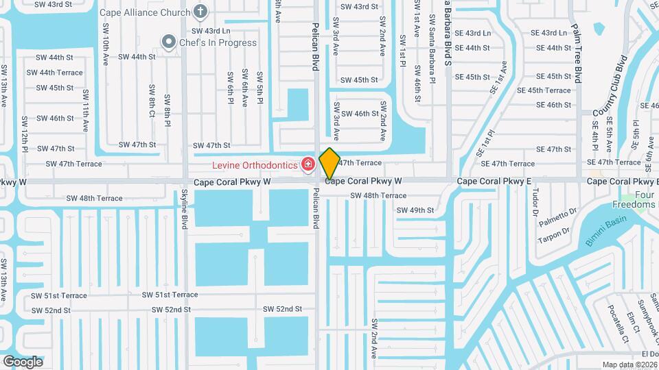 328 Cape Coral Pkwy W Map and Location Details