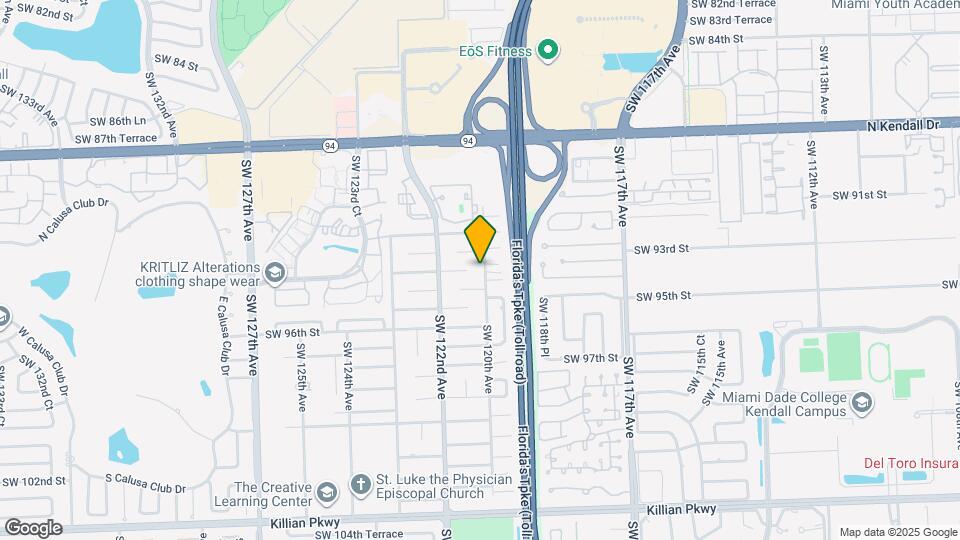 9400 SW 120th Ave Map and Location Details