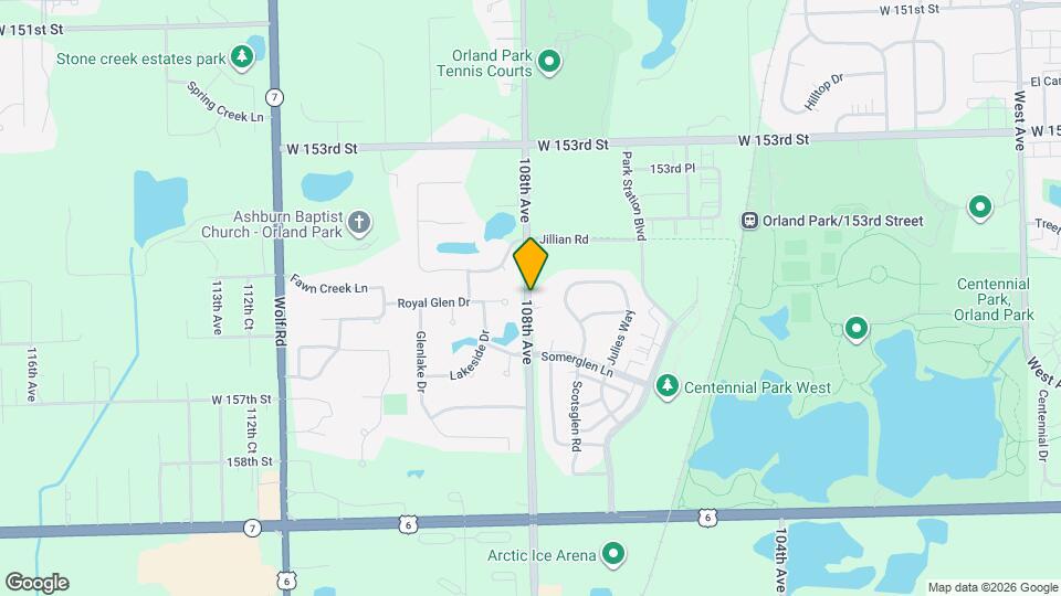 15601 108th Ave Map and Location Details