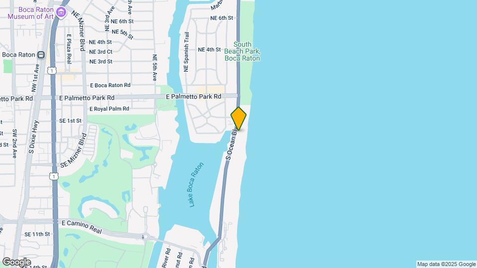 310 S Ocean Blvd Map and Location Details