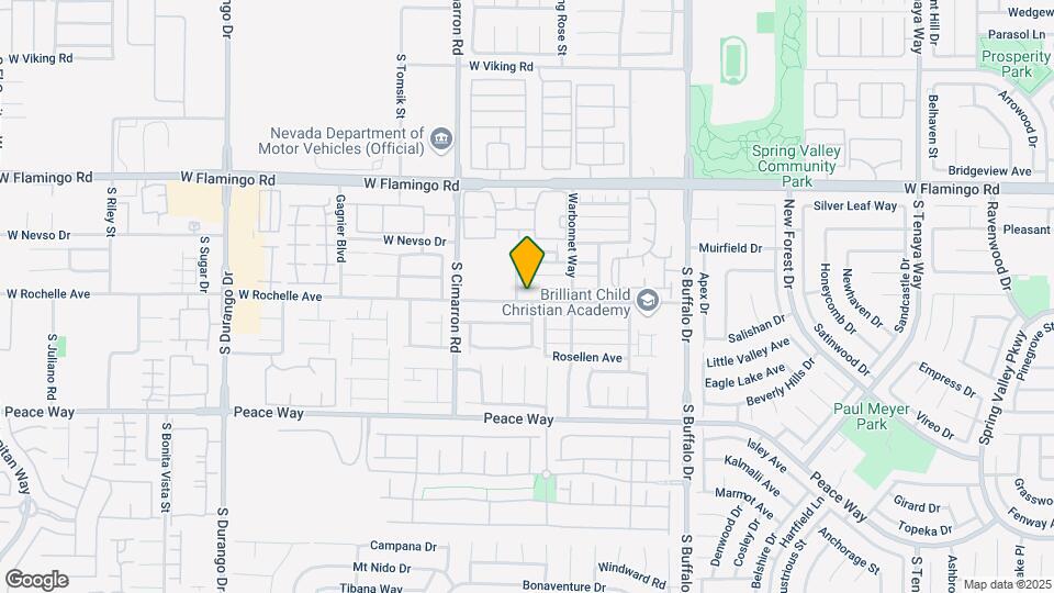 8078 W Rochelle Ave Map and Location Details