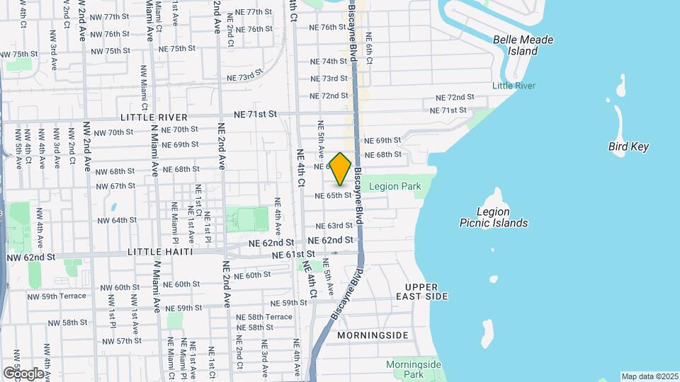 553 NE 65th St Map and Location Details