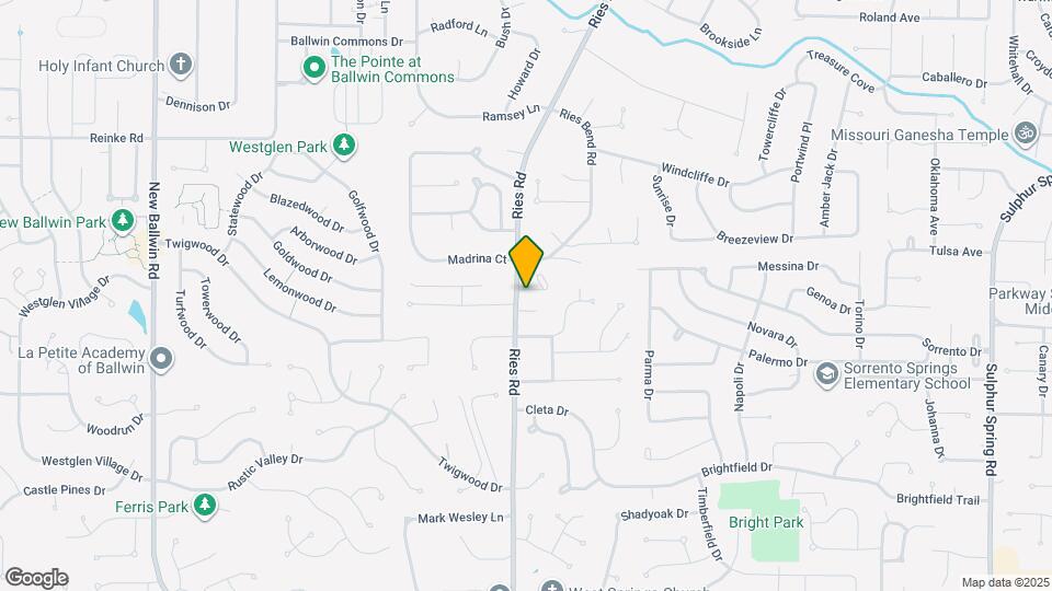 100 Tara Ridge Ct Map and Location Details