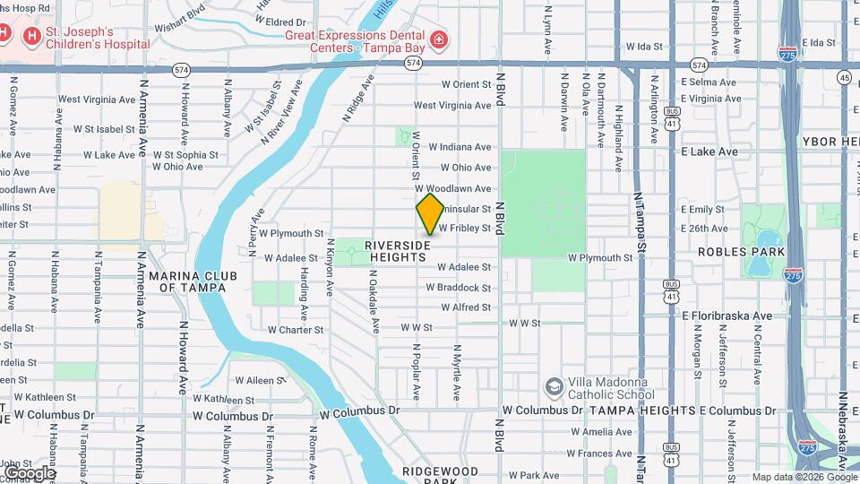 815 W Plymouth St Map and Location Details