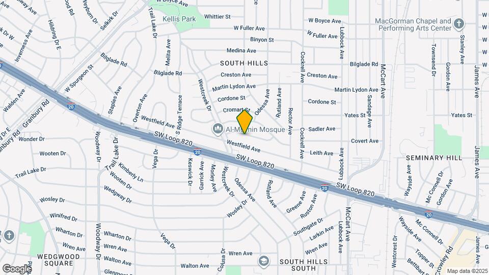 3401 Leith Ave Map and Location Details