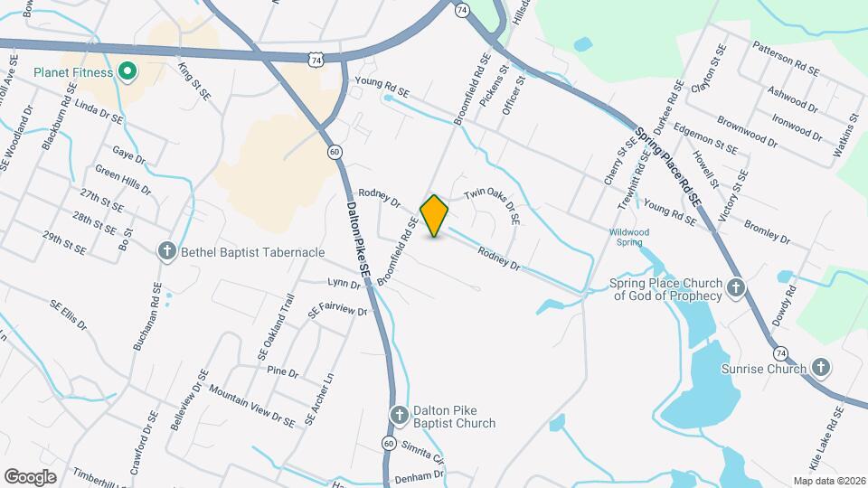 2402 Rodney Dr Map and Location Details