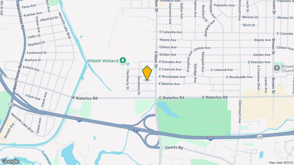 37 W Ralston Ave Map and Location Details